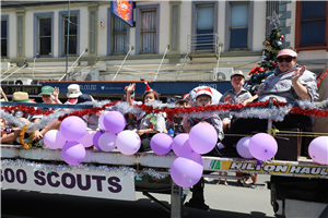 2020 Timaru Santa Parade